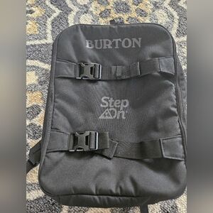 Burton STEP ON Snowboard Boot Backpack Bag Black Waterproof Lined M Ski Boots